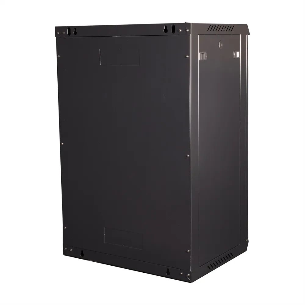 VALUE 19-Zoll Wandgehäuse 18HE, 600x450mm schwarz, Bausatz