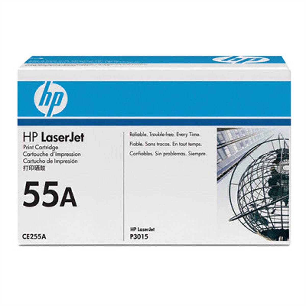 HP 55A - Schwarz - original - LaserJet - Tonerpatrone (CE255A)