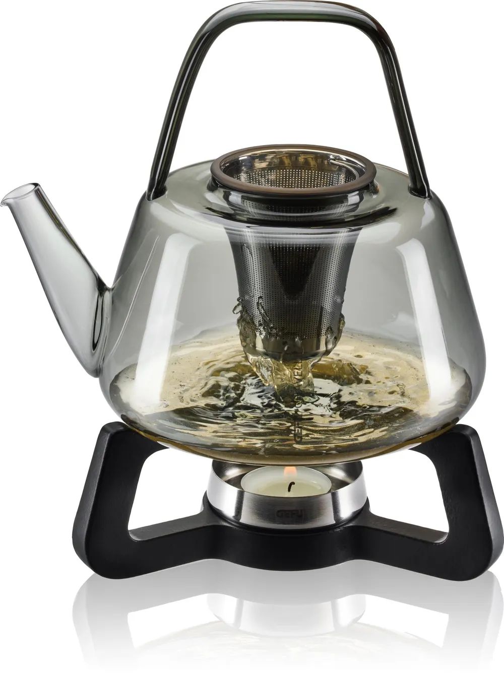 GEFU Teekanne, 1.200 ml inkl. Stövchen CHAVELLE