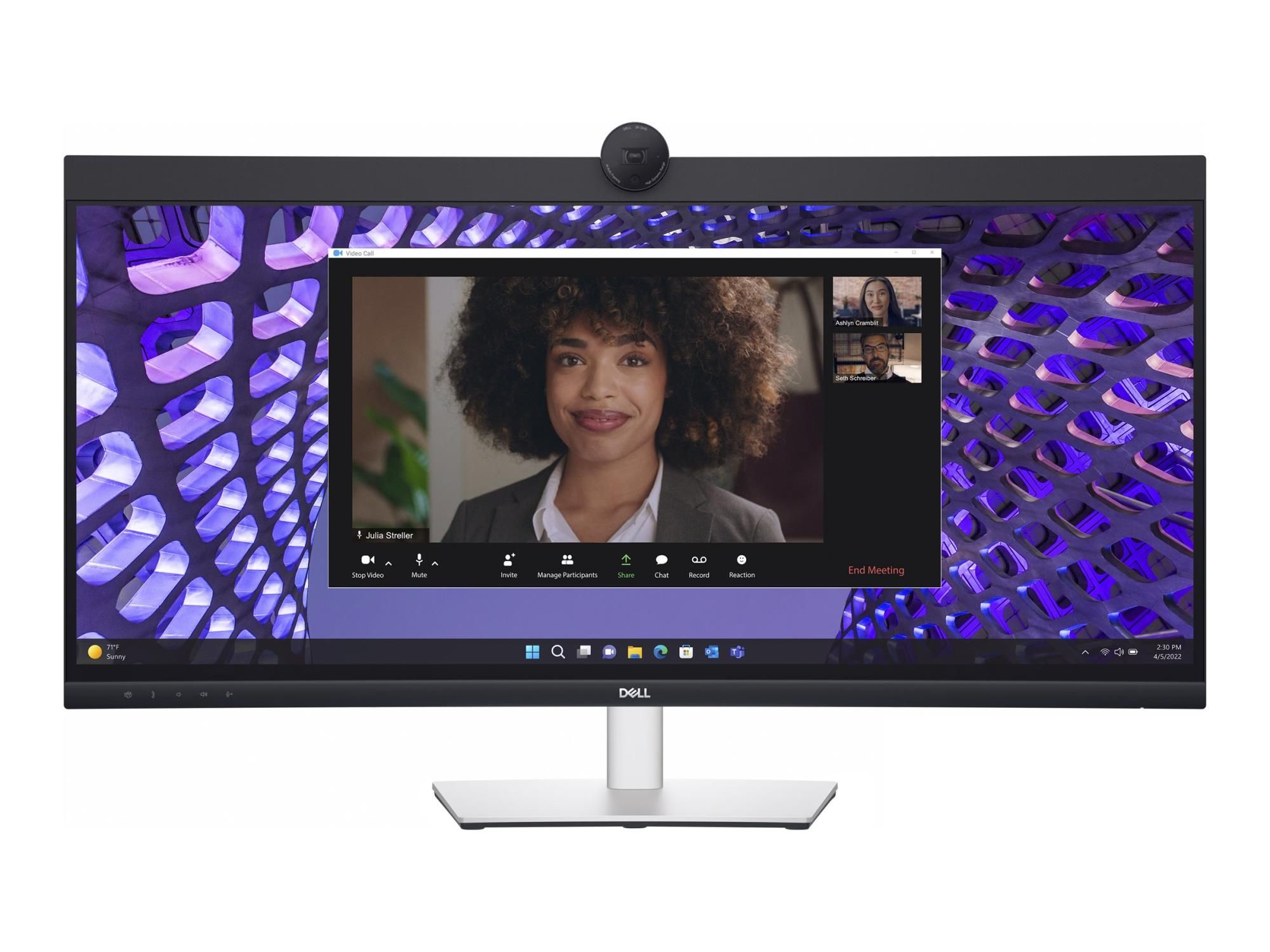 Dell P3424WEB - LED-Monitor - gebogen - 86.4 cm (34")