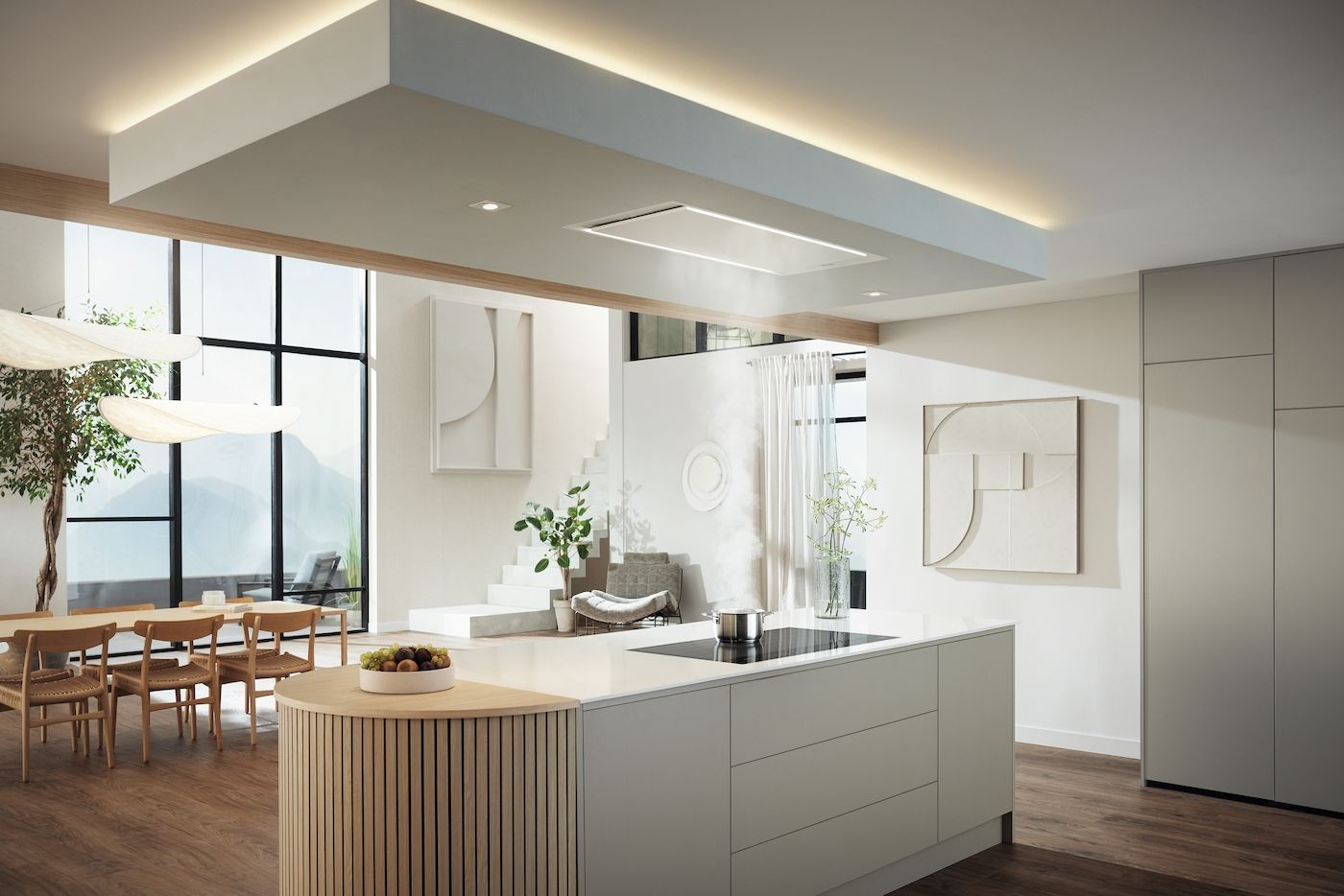 Miele Dunstabzugshaube DAC 4240 Matt-weiß
