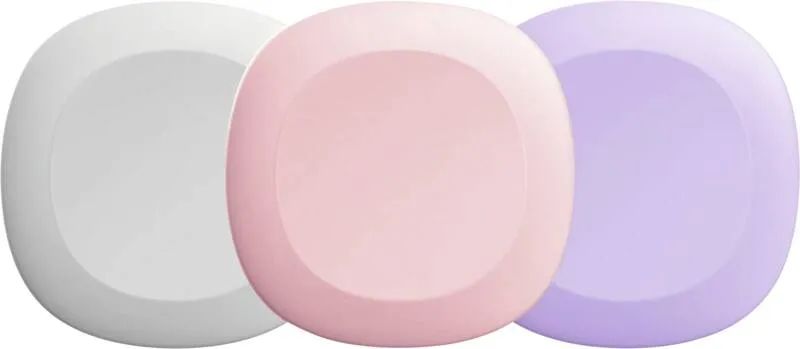 Fresh 'n Rebel Anhänger "Smart Finder 2", 3er-Set, Ice Grey, Pastel Pink. Dreamy Lilac