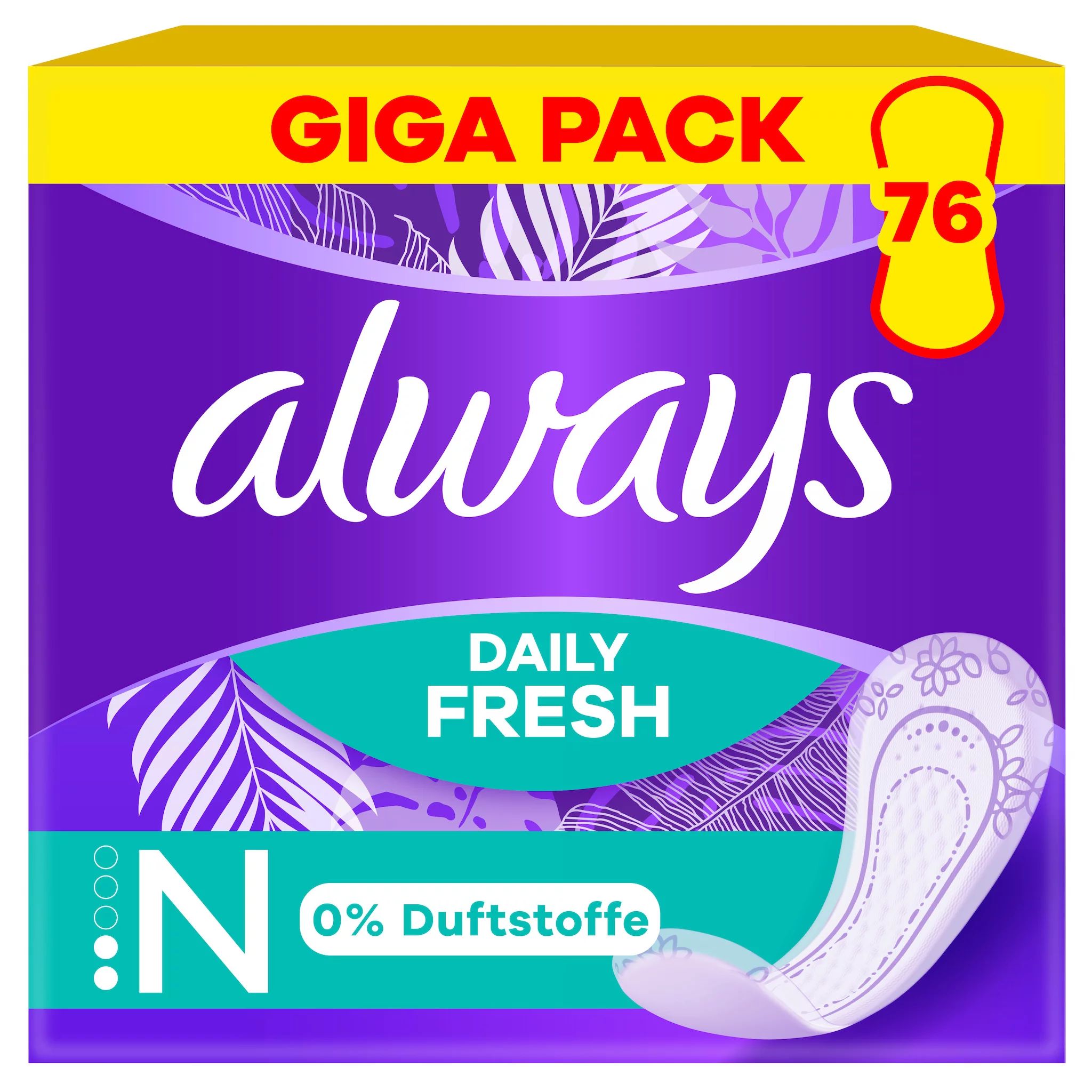always Slipeinlage Daily Fresh Normal 