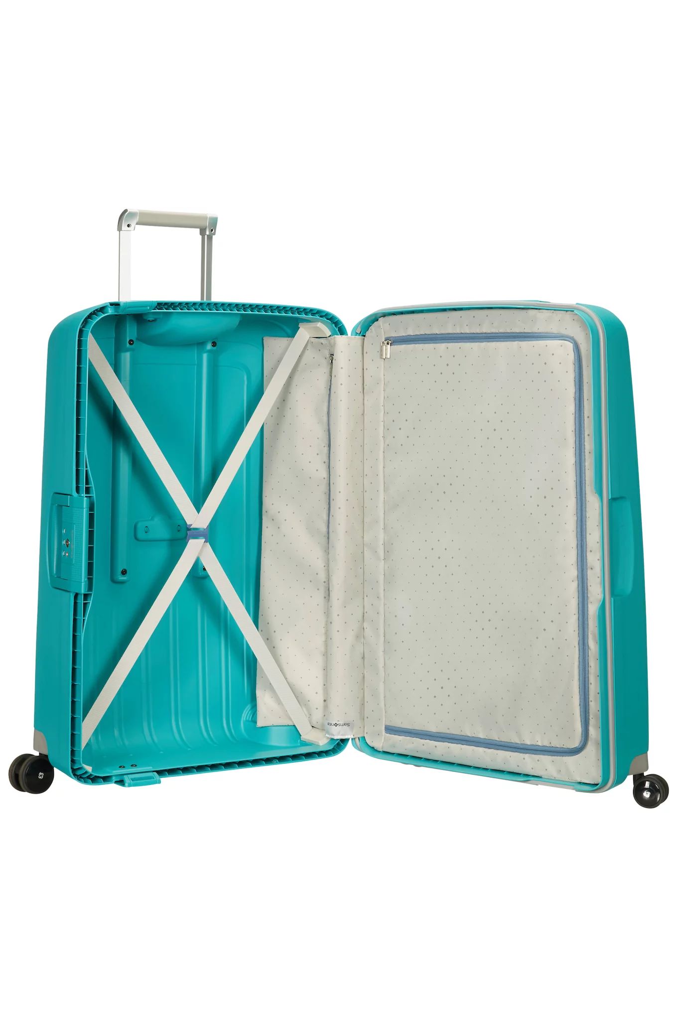 SAMSONITE S'CURE SPINNER 81/30 AQUA BLUE