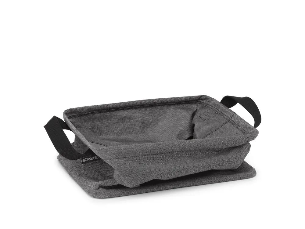 Brabantia Faltbarer Wäschekorb, 35L - Pepper Black