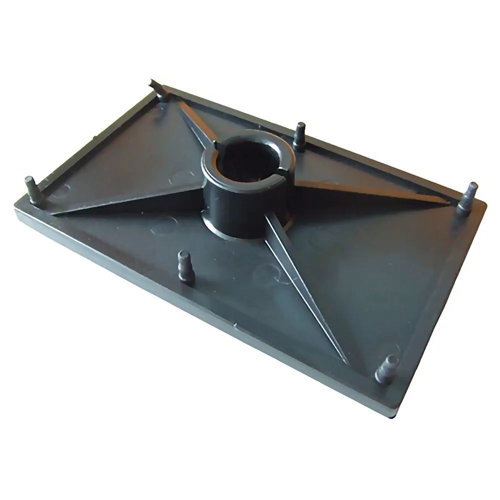 Dönges GmbH & Co.KG  Bodenplatte Gummi 130 x 80 x 25 mm