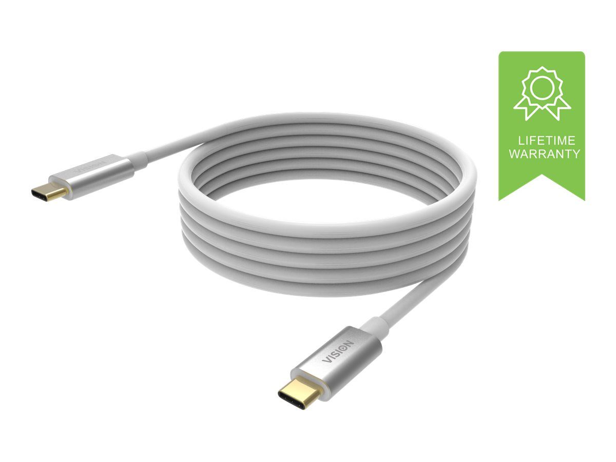 Vision USB-Kabel - 24 pin USB-C (M) zu 24 pin USB-C (M)