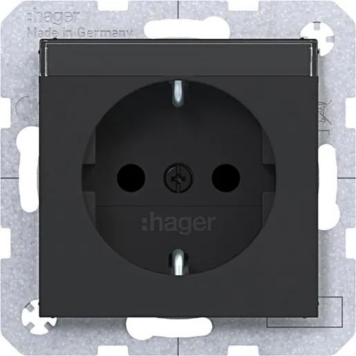 Hager SSD MIT EERH.BER.SCHUTZ BESCHR / HAGERS WAS1201BM BERKER AX/ WAS1201BM