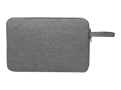 Manhattan Seattle Laptop Sleeve 14.5", Grey, Padded, Extra Soft Internal Cushioning, Main Compartment with double zips, Zippered Front Pocket, Carry Loop, Water Resistant and Durable, Notebook Slipcase, Three Year Warranty - Notebook-Hülle - 36.8 cm 