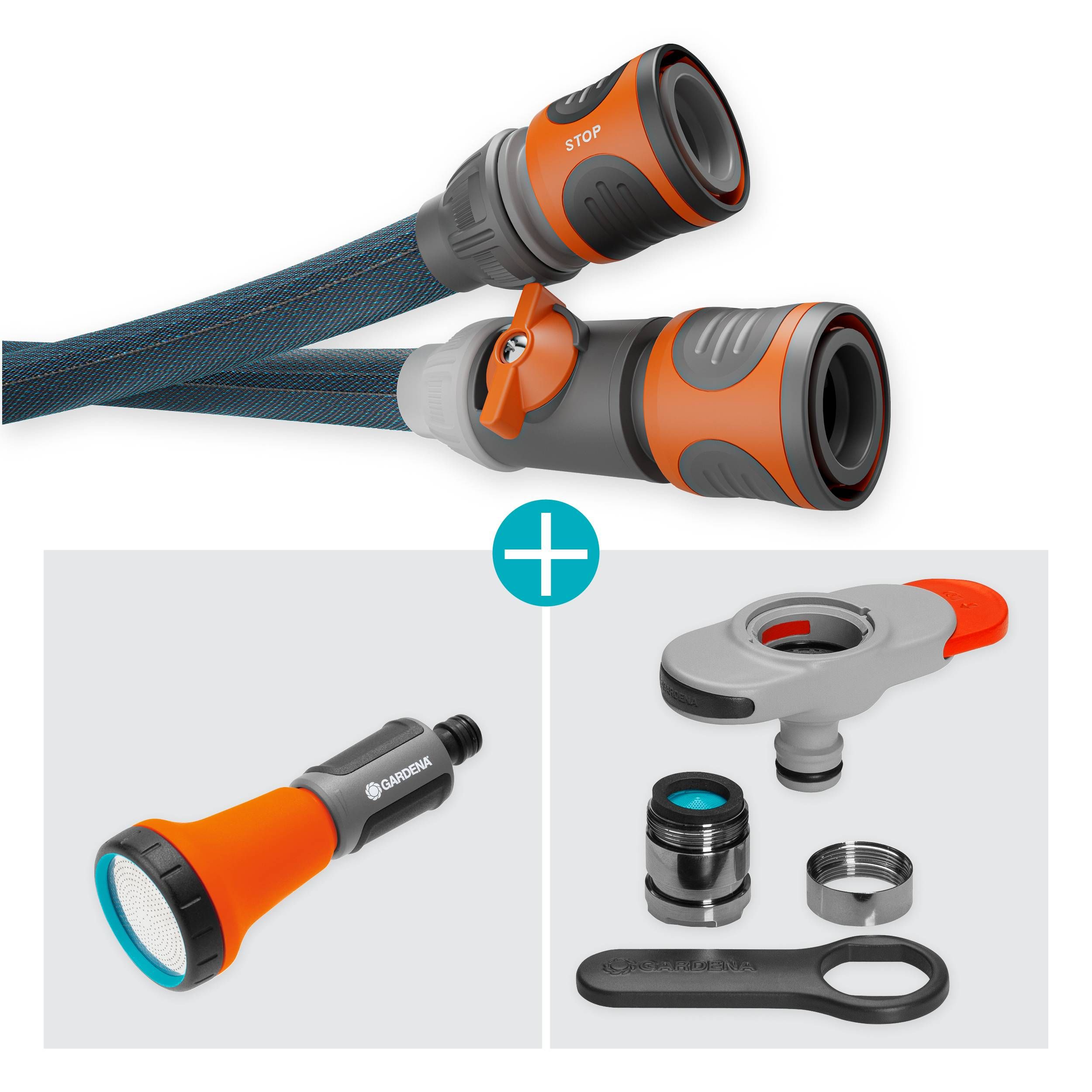 Gardena Liano™ Xtreme 1/2", 10 m Set + Indoor-Adapter