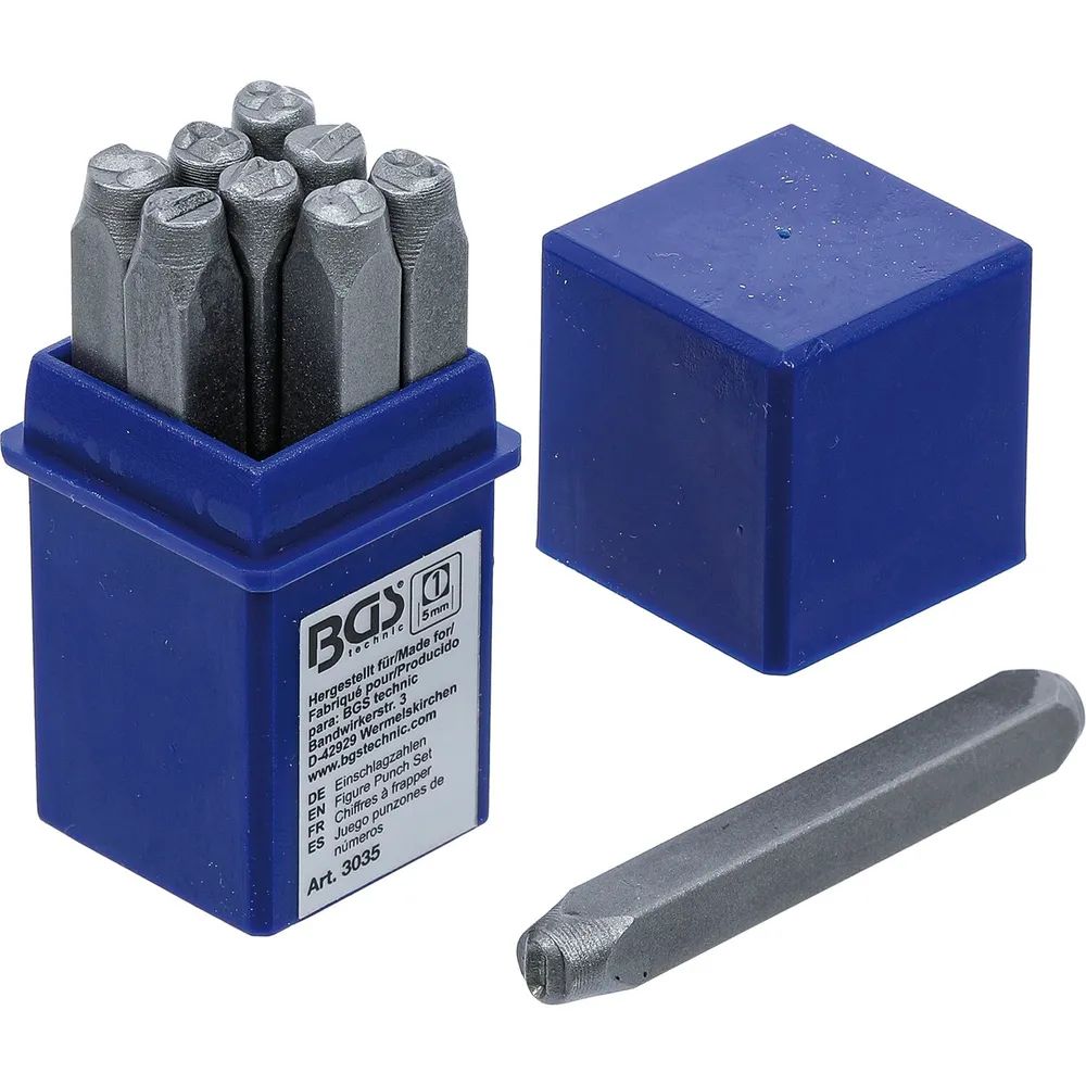 BGS Schlagziffern-Satz Standard 5 mm