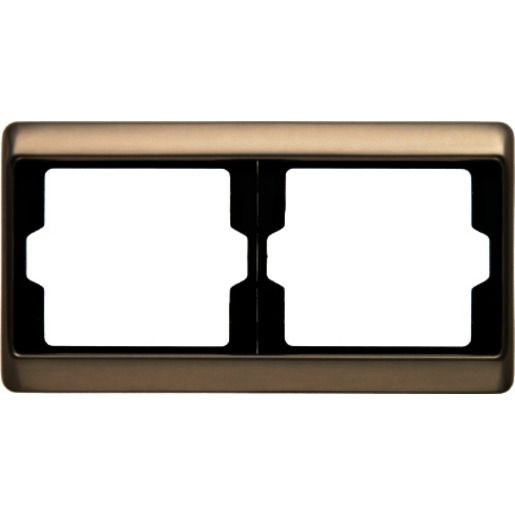 RAHMEN 2-FACH QUER ARSYS / BERKER 13640001 HELLBZ 13640001 Open-Box