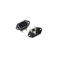 Bachmann Netzanschluss - IEC 60320 C14 - Schwarz