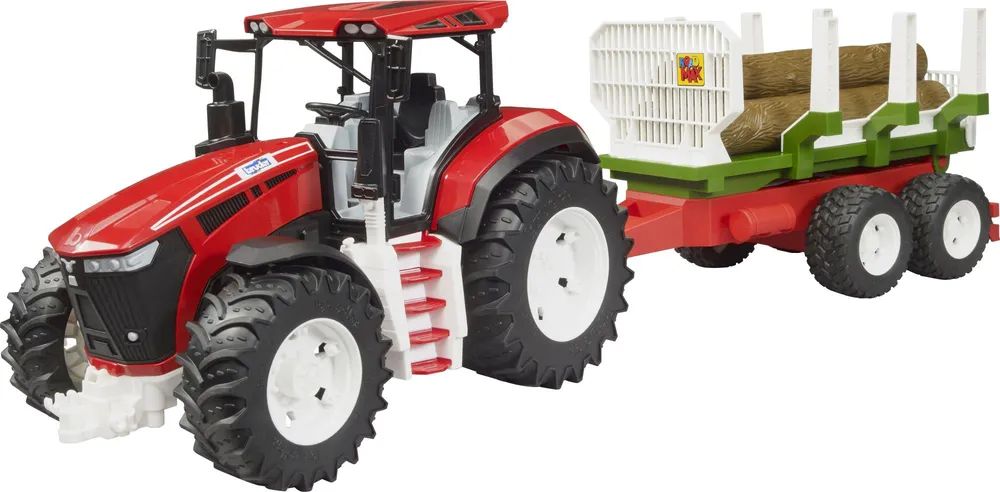 Bruder Track Builder ROADMAX mit Rückeanhänger
