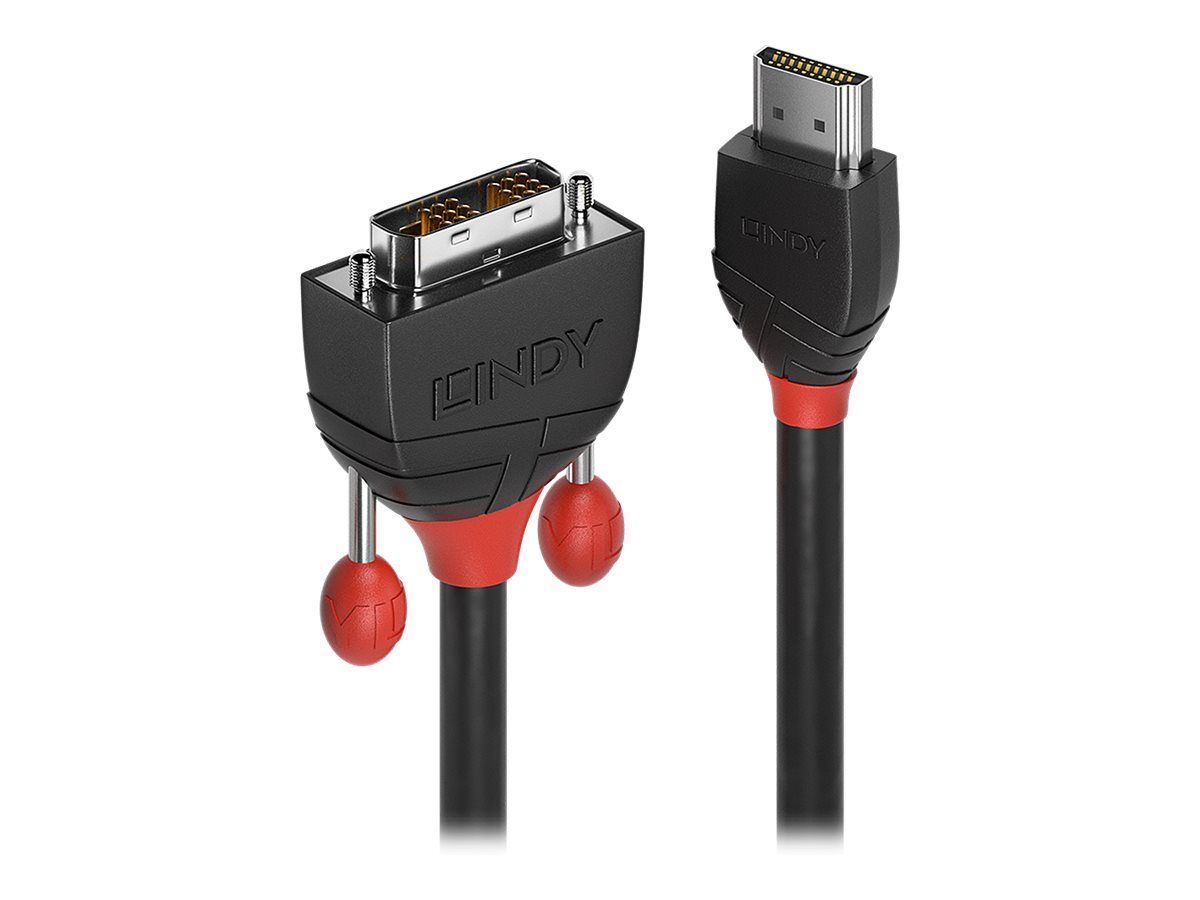 Lindy Black Line - Adapterkabel - Single Link