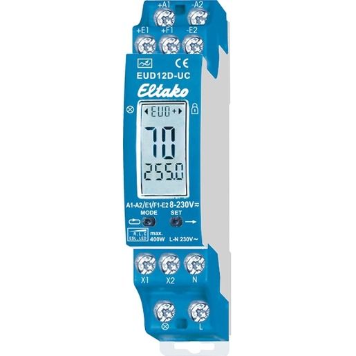 Eltako REG MULTIFKT.UNIV.DIMMSCHALTER / ELTAKO EUD12D-UC 21100905