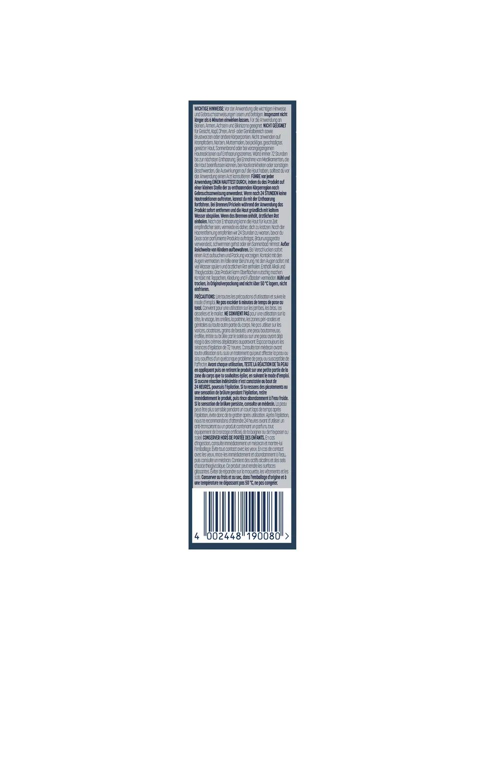 Veet Haarentfernungscreme EXPERT Beine 100ml