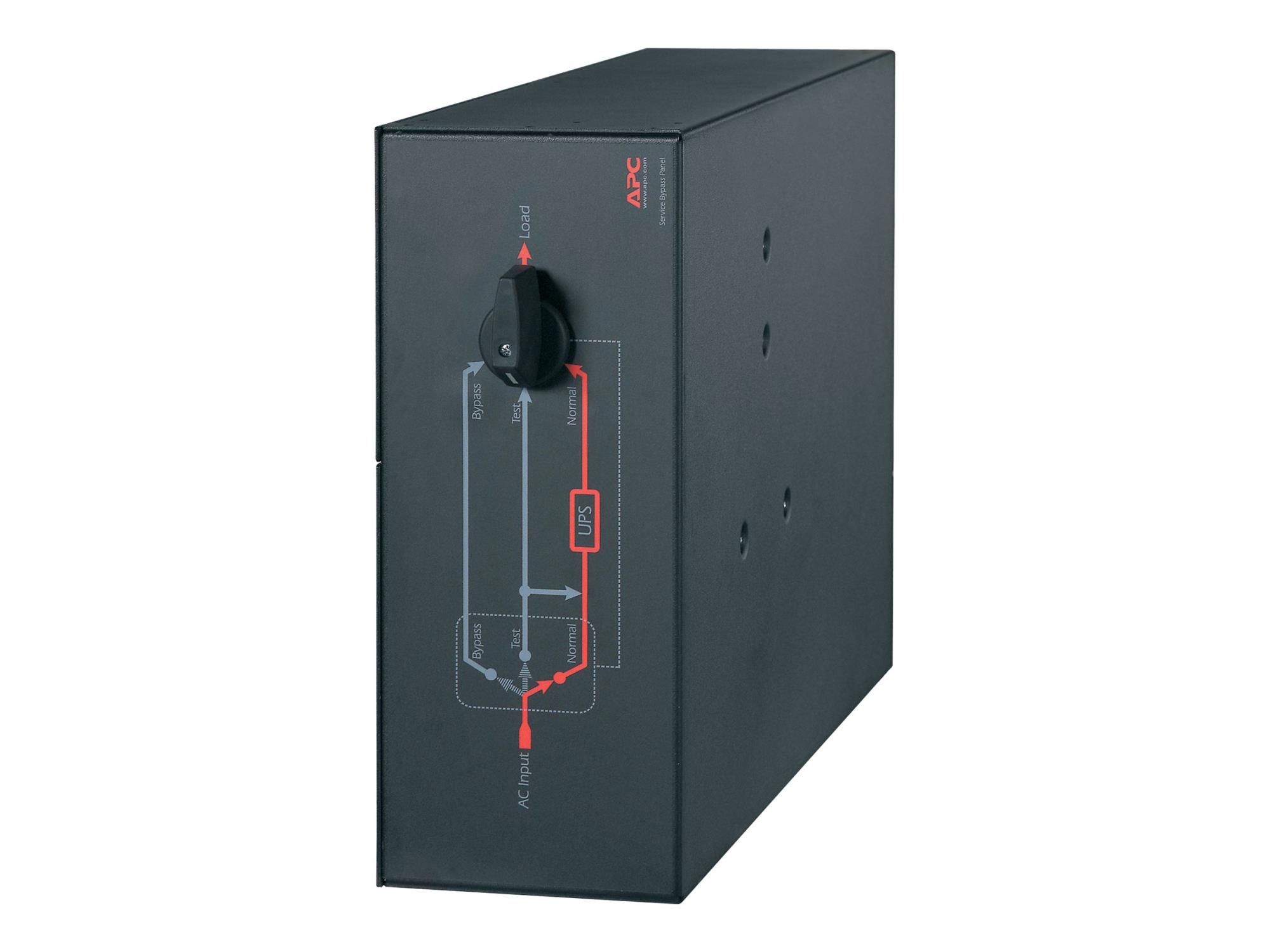 APC Service Bypass Panel - Umleitungsschalter (Rack - einbaufähig)