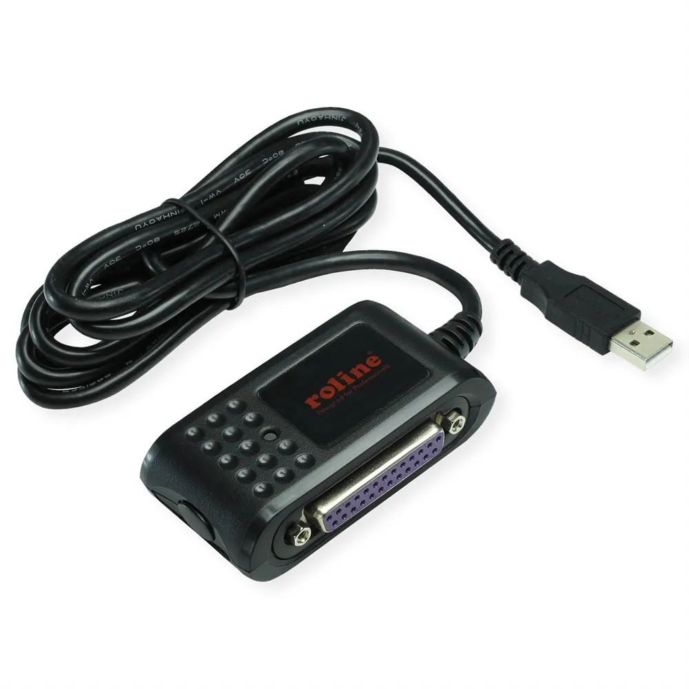 ROLINE Konverter USB / Parallel + Seriell