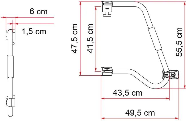 Fiamma Einstiegshilfe SECURITY 46 PRO
