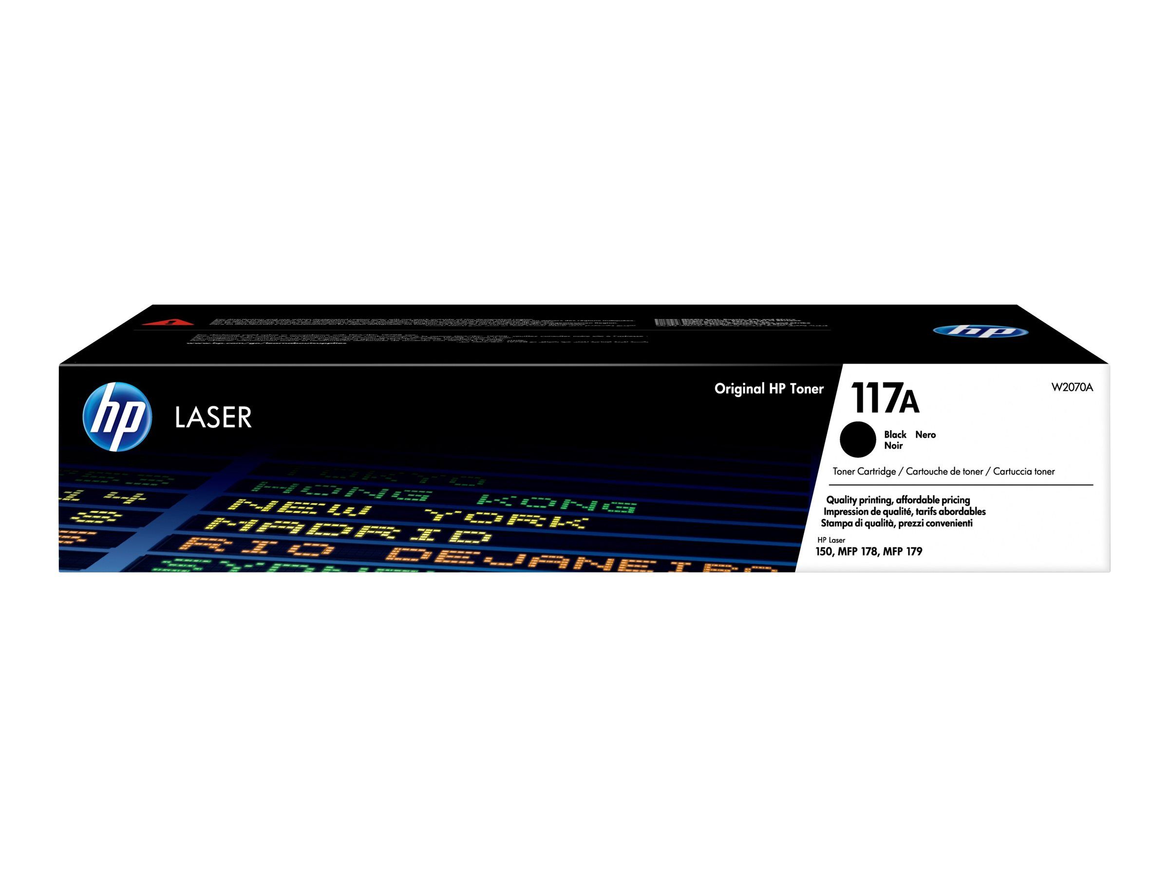HP 117A - Schwarz - original - Tonerpatrone (W2070A)