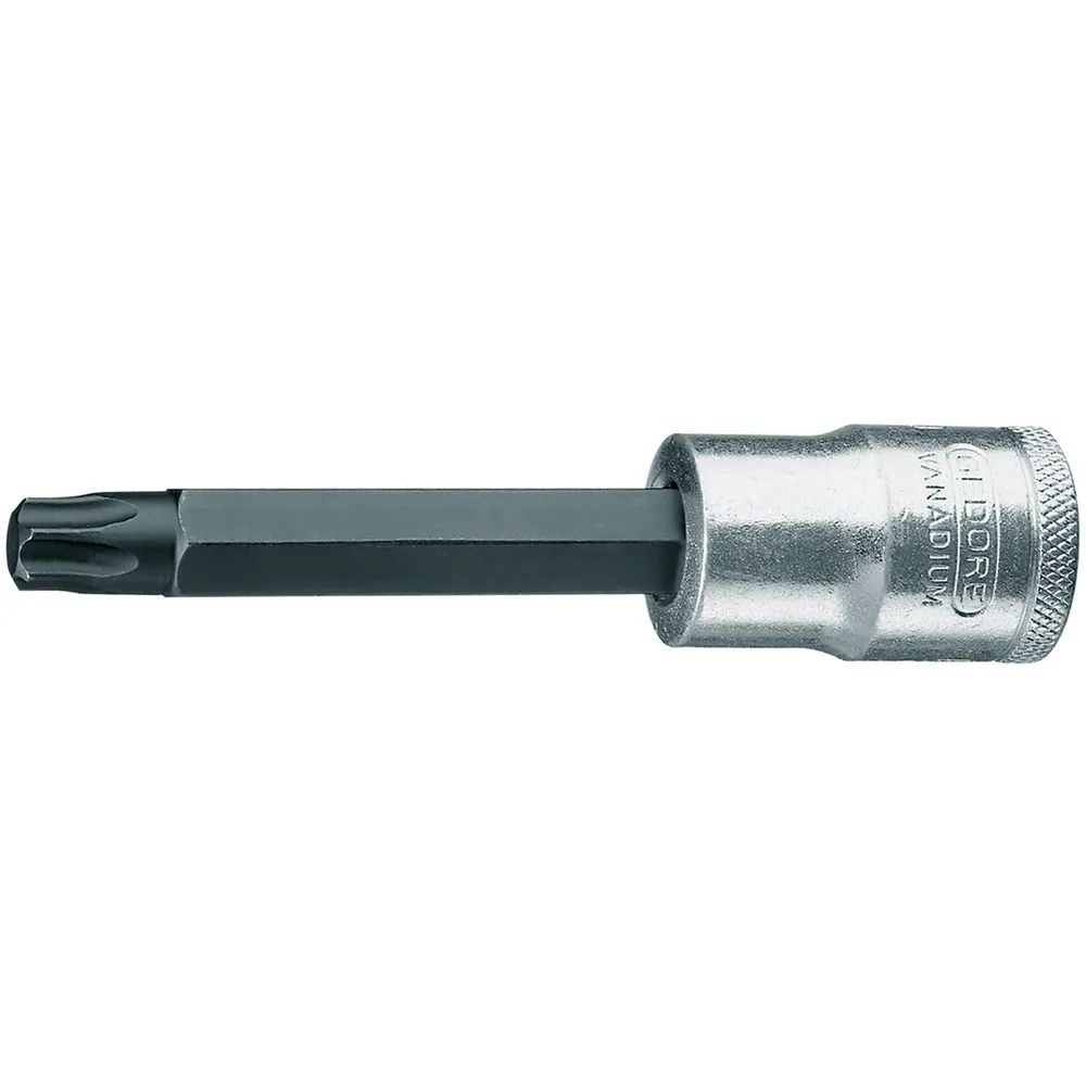 GEDORE Schraubendreher-Einsatz lang ITX19 L DIN3120 1/2vierkant TX30