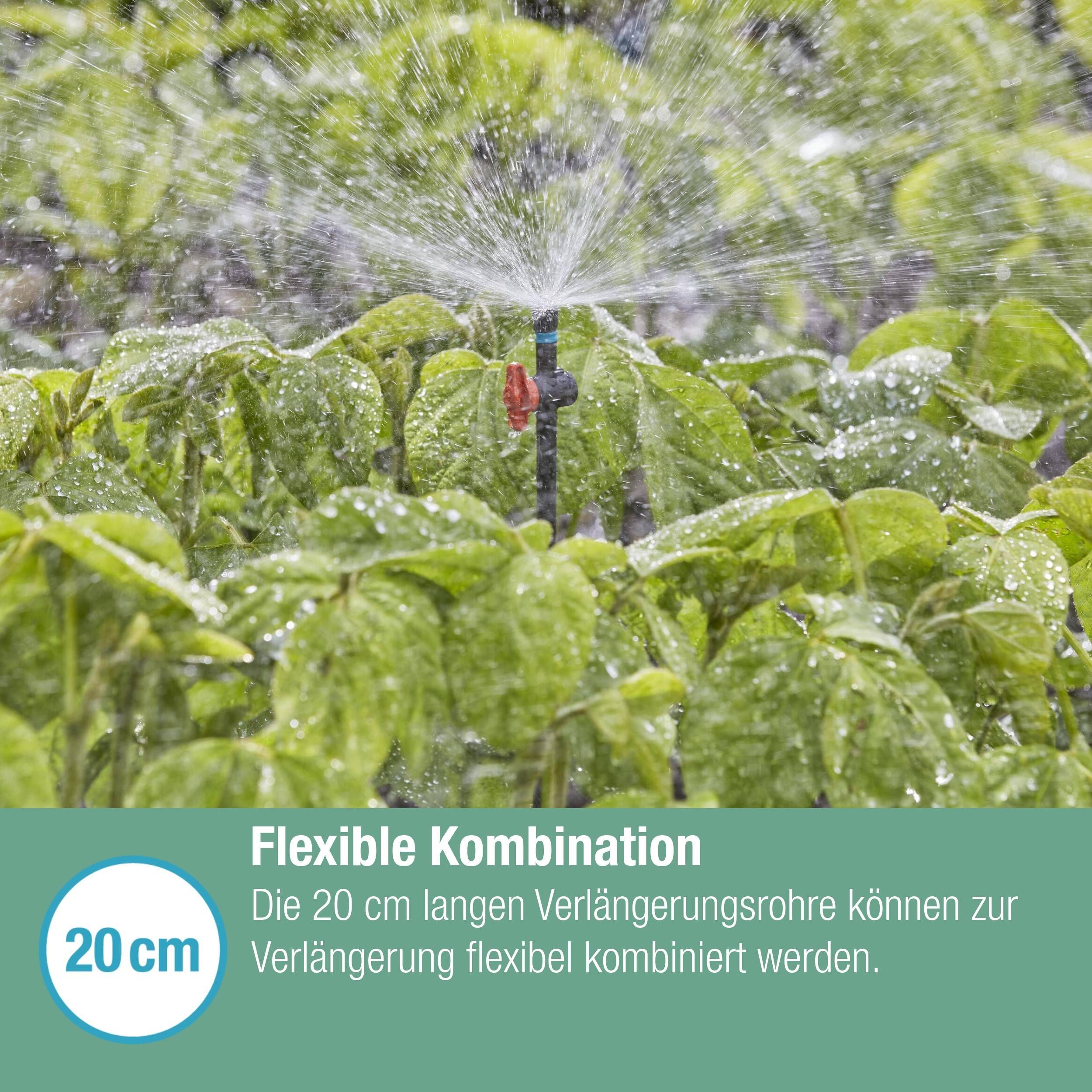 Gardena Micro-Drip-System Verlängerungsrohr für Sprühdüsen - Inhalt: 5 Stück