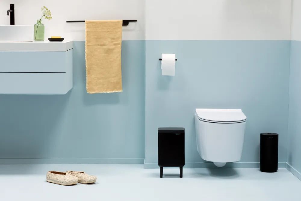Brabantia Bo Mülleimer Hi, 4L - Matt Black