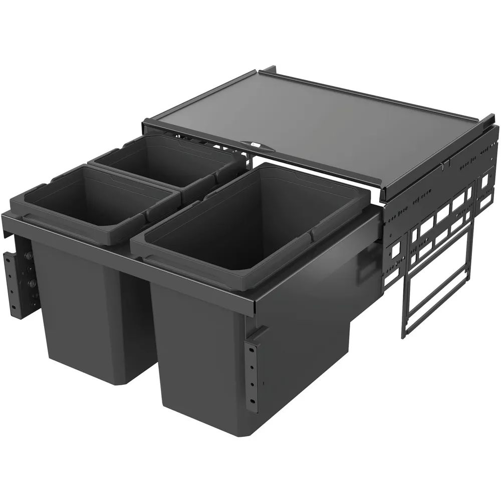 Vauth-Sagel VS ENVI Space Abfalltrennsystem KB 600 mm 2 x 10/1x 22 Liter Lava
