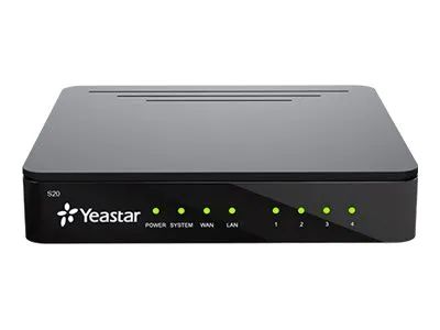 Yeastar S-Series S20 - Hybrid PBX - 2 x 10/100