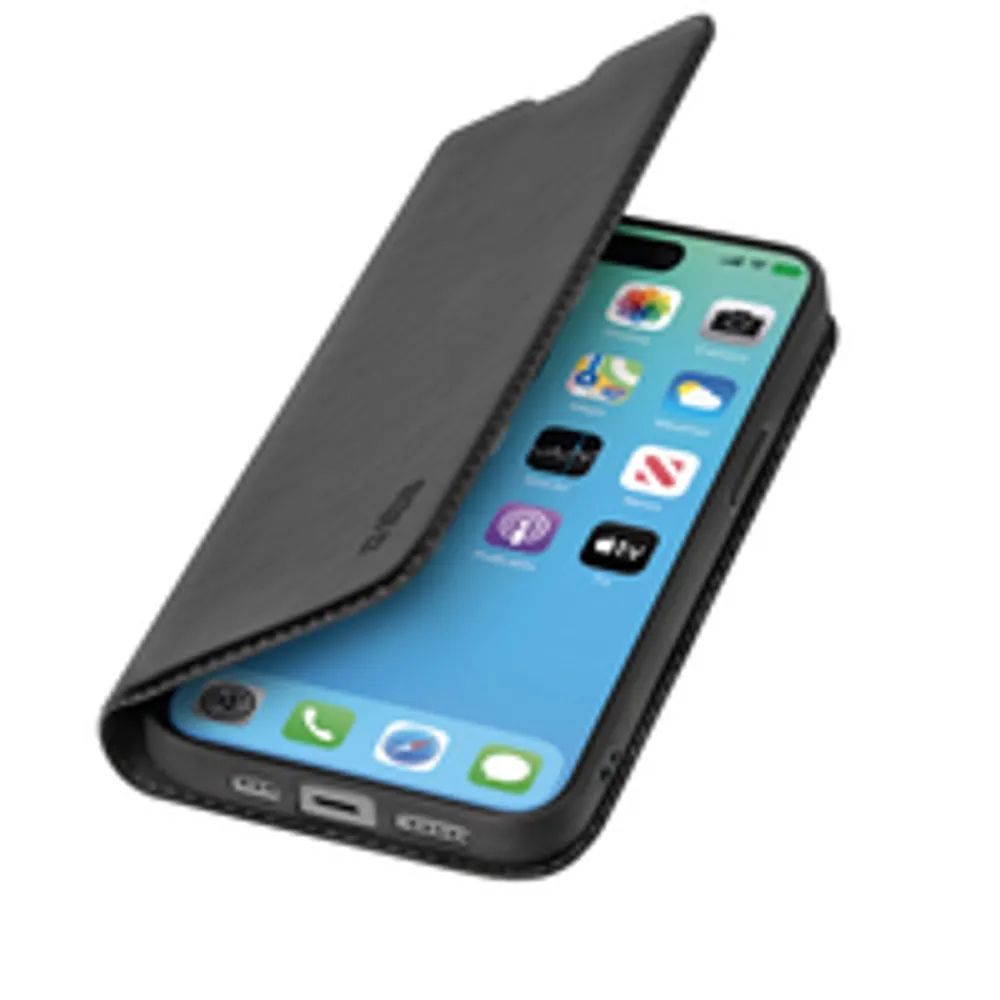 SBS TEBKLITEIP1561PK - Geldbörsenhülle - Apple - iPhone 15 Pro - 17 cm (6.7") - Schwarz