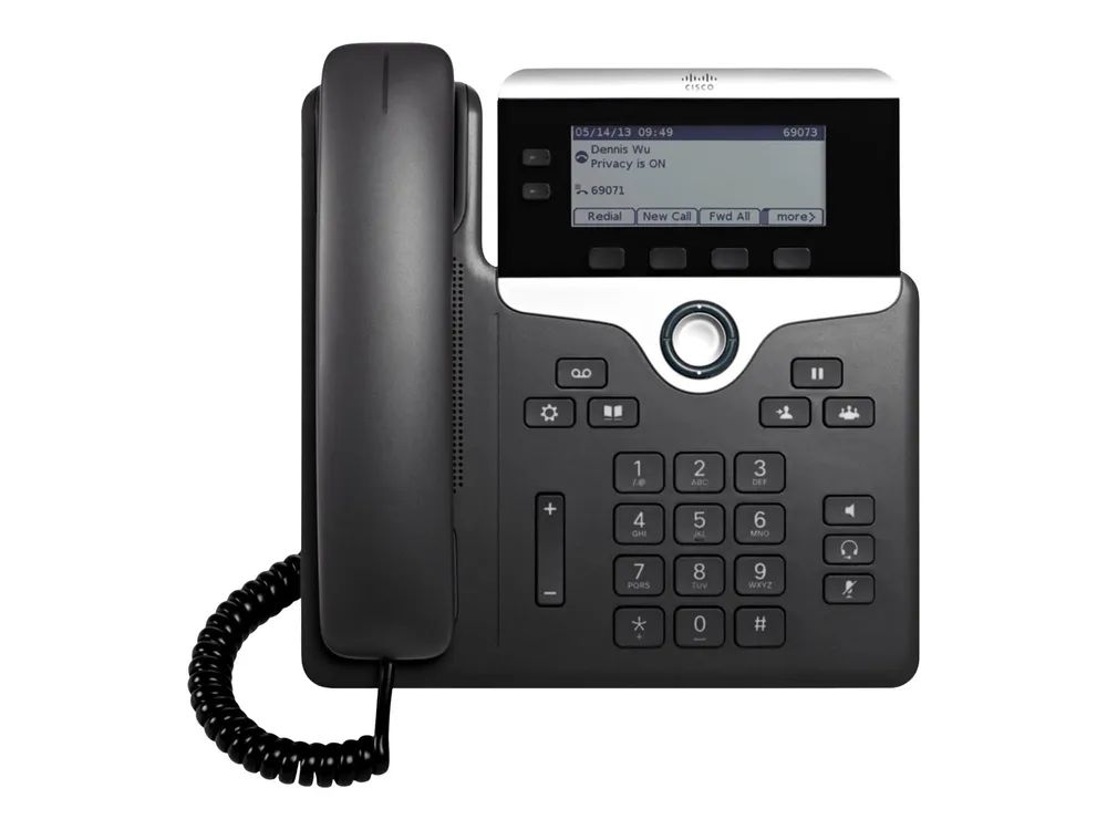 Cisco IP Phone 7821 - VoIP-Telefon - SIP, SRTP