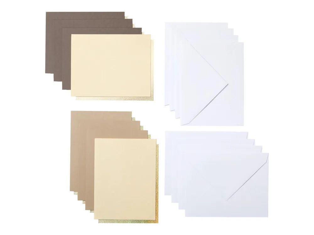 Cricut Joy Neutrals Sampler - Cutaway Kartenset