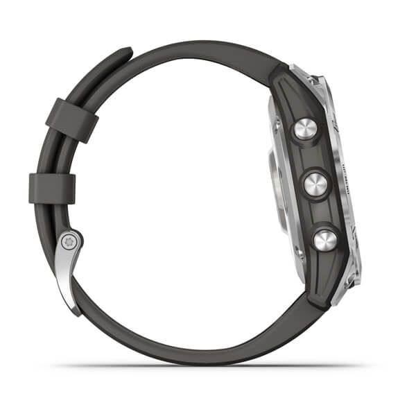 Garmin Epix, 22 mm, Schiefergrau/Silber