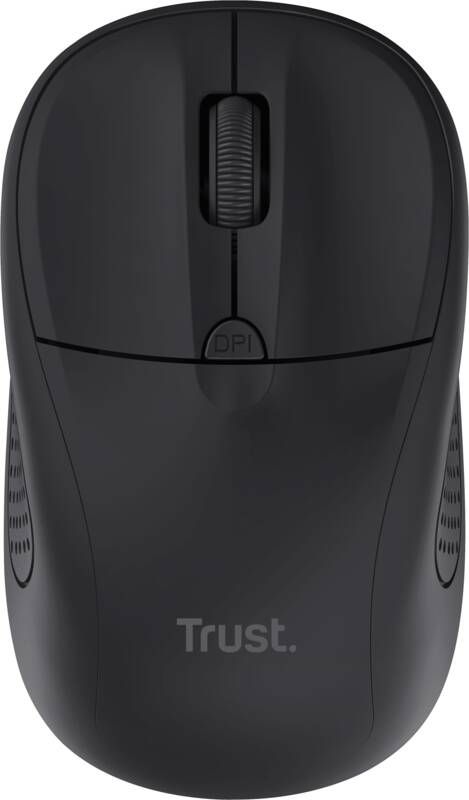 Trust Primo - Maus - rechts- und linkshändig - optisch - 4 Tasten - kabellos - 2.4 GHz - kabelloser Empfänger (USB)