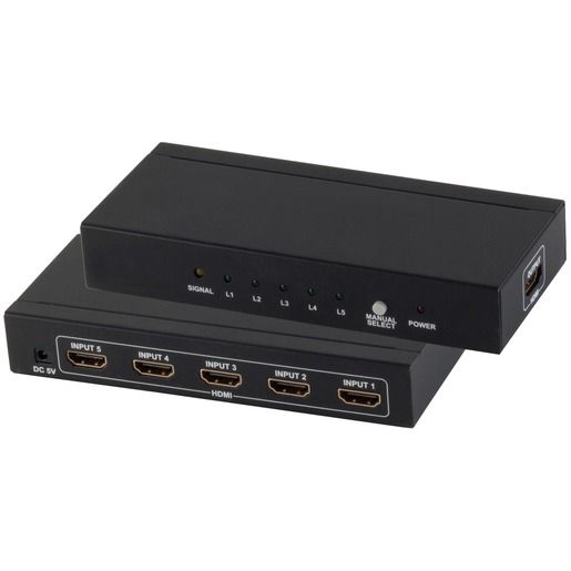 S-Impuls HDMI SWITCH BOX 5IN/1OUT / IMPULS 05-02005 SW 05-02005