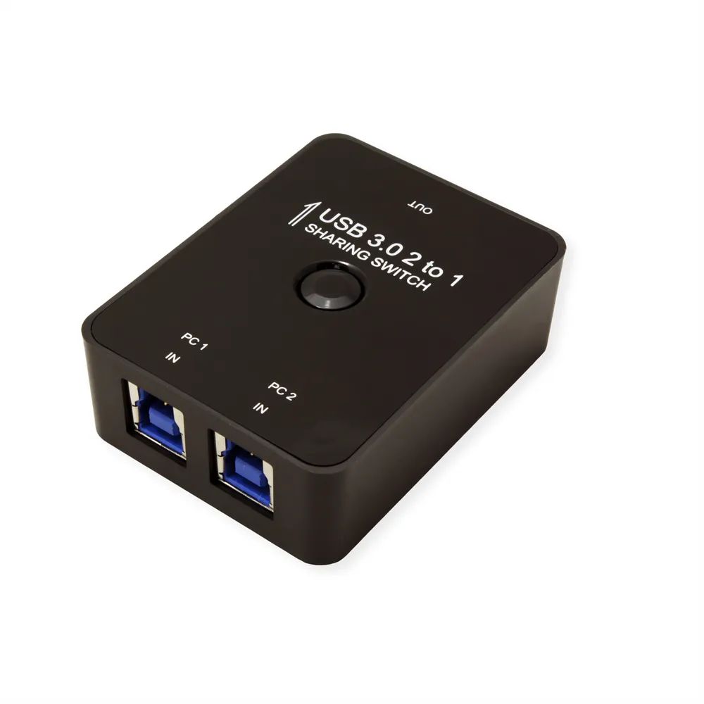 VALUE Manueller USB 3.2 Gen 1 Switch, 2 Ports