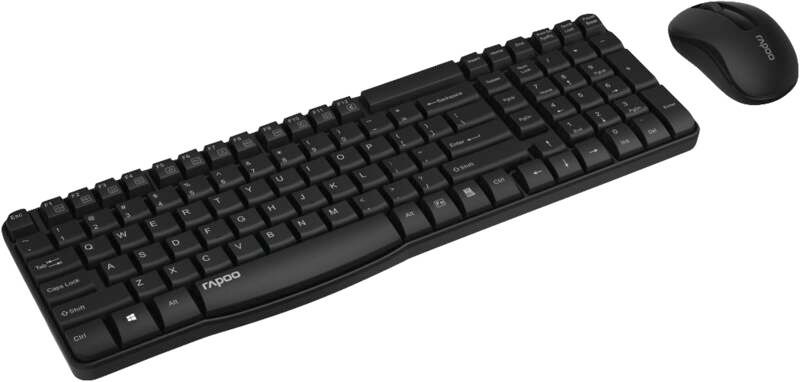 Rapoo Tastatur-/Maus-Set Kabelloses Deskset X1800S