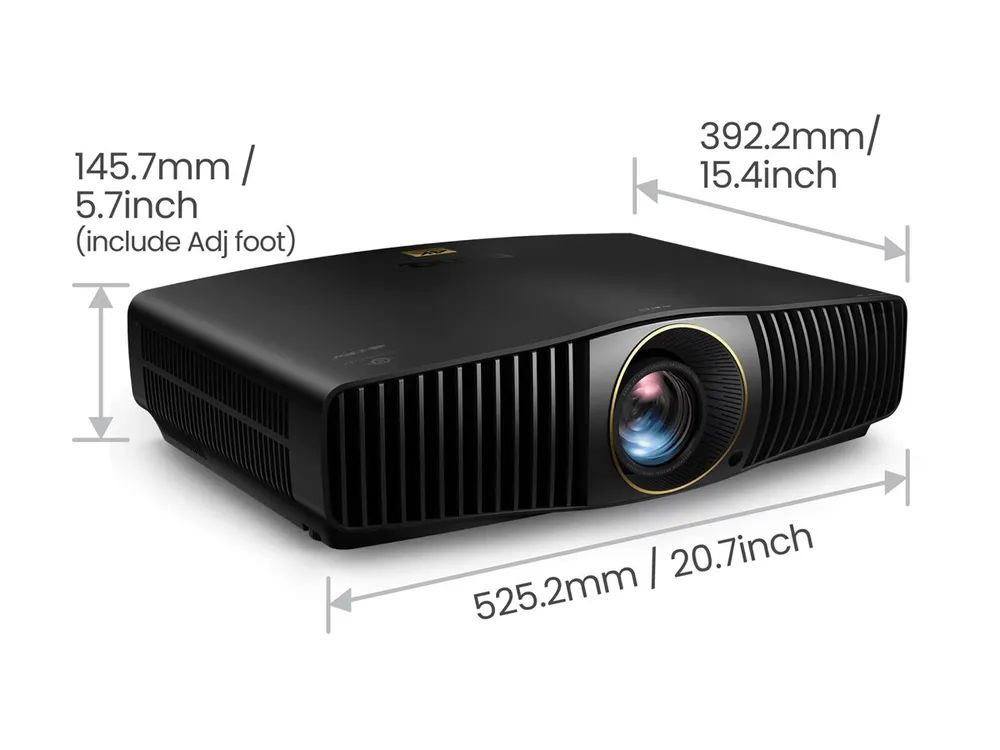 BenQ W5850 4K UHD DLP 3840X2160 - DLP/DMD - 2.600 Ansilumen