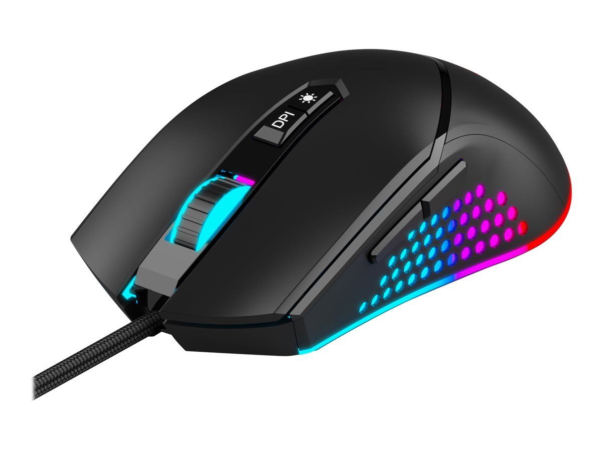 SANDBERG Azazinator Mouse 6400 - Maus - 7 Tasten