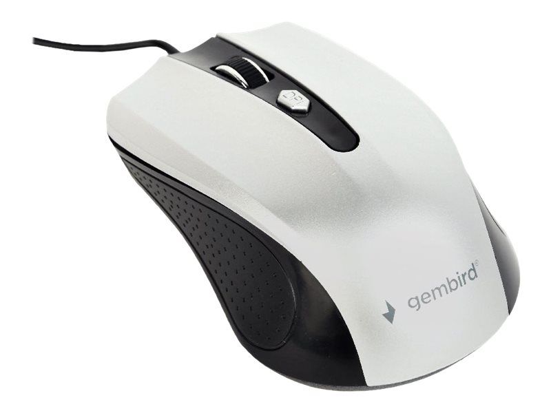 Gembird MUS-4B-01-BS - Maus - optisch - 4 Tasten