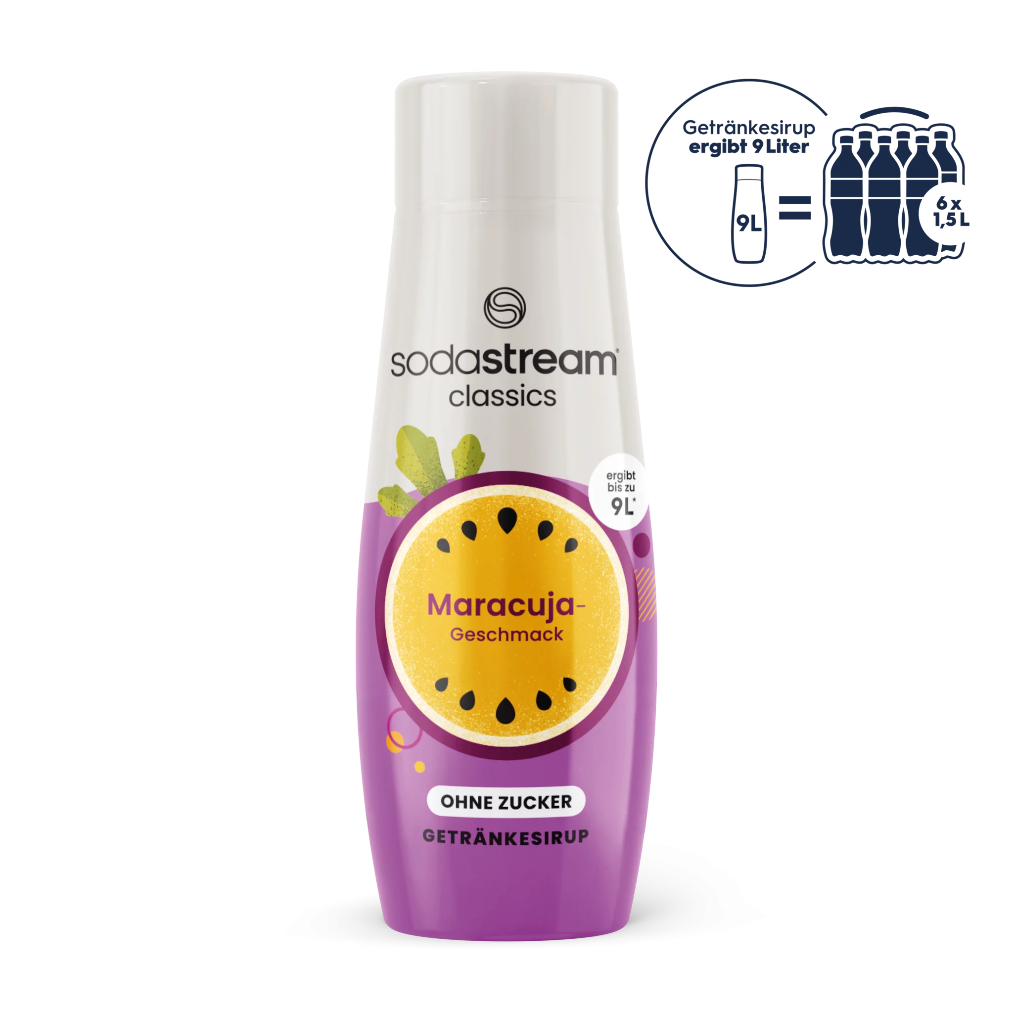 SodaStream Maracuja ohne Zucker Sirup 440ml