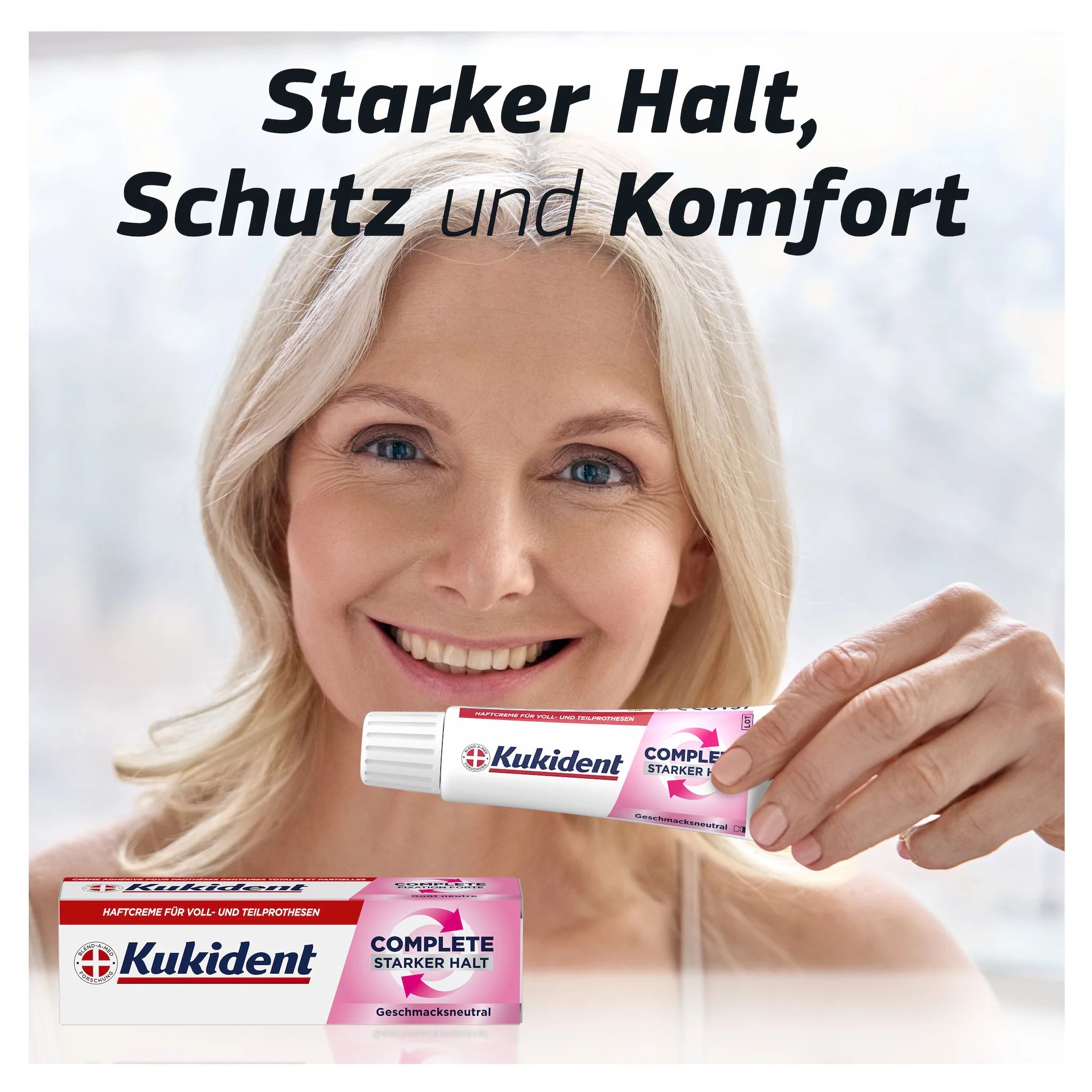 Kukident Haftcreme Complete Geschmacksneutral 47g