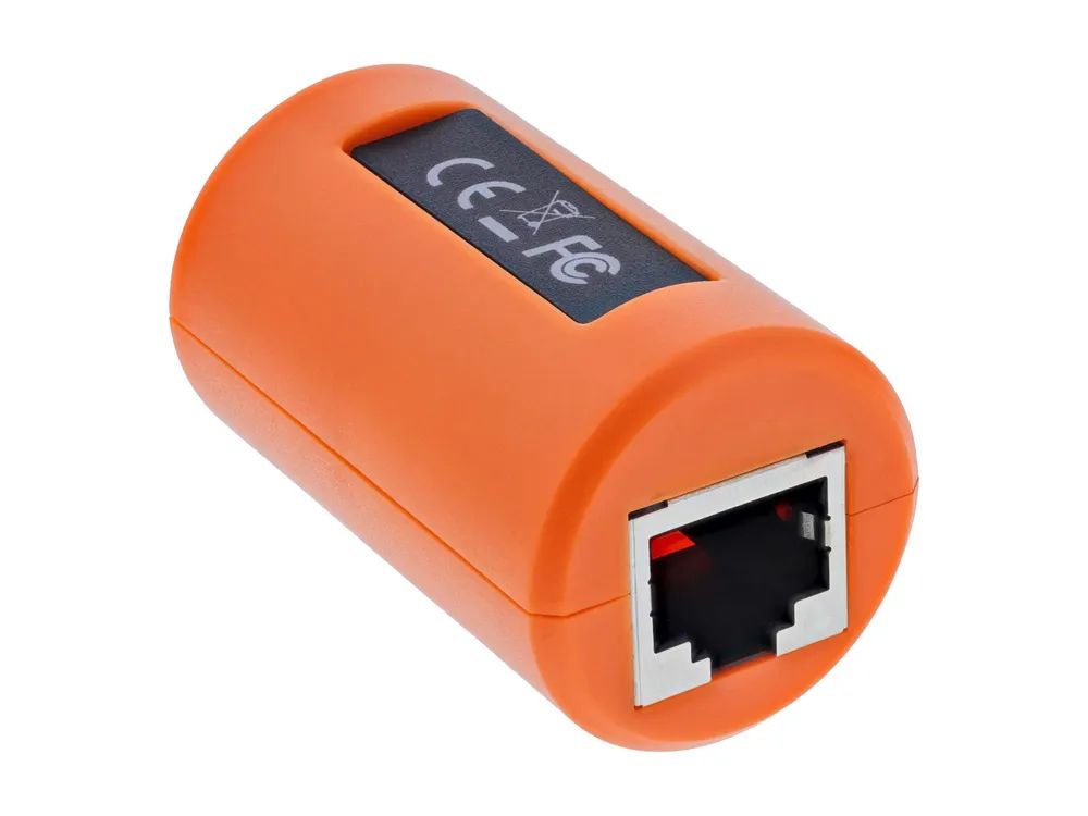 InLine Überspannungsschutz RJ45-Kupplung für Netzwerk und POE