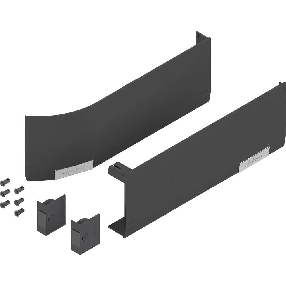 BLUM AVENTOS HF/HS/HL TOP Abdeckkappen-Set für SERVO-DRIVE, Kunststoff tiefgrau