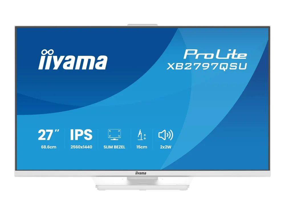 Iiyama TFT XB2797QSU IPS 27''//HDMI/DP/MPRT/USB Hub - Flachbildschirm (TFT/LCD) - 27"