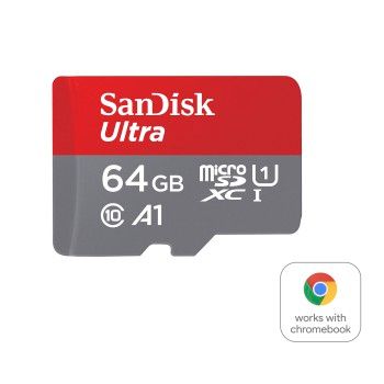 SanDisk Ultra - Flash-Speicherkarte (microSDXC-an-SD-Adapter inbegriffen)