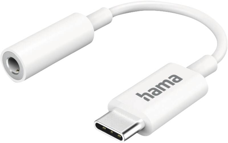 Hama Klinke 3,5mm 201524 USB-C-Adapter-3,5mm-Audiobuchse