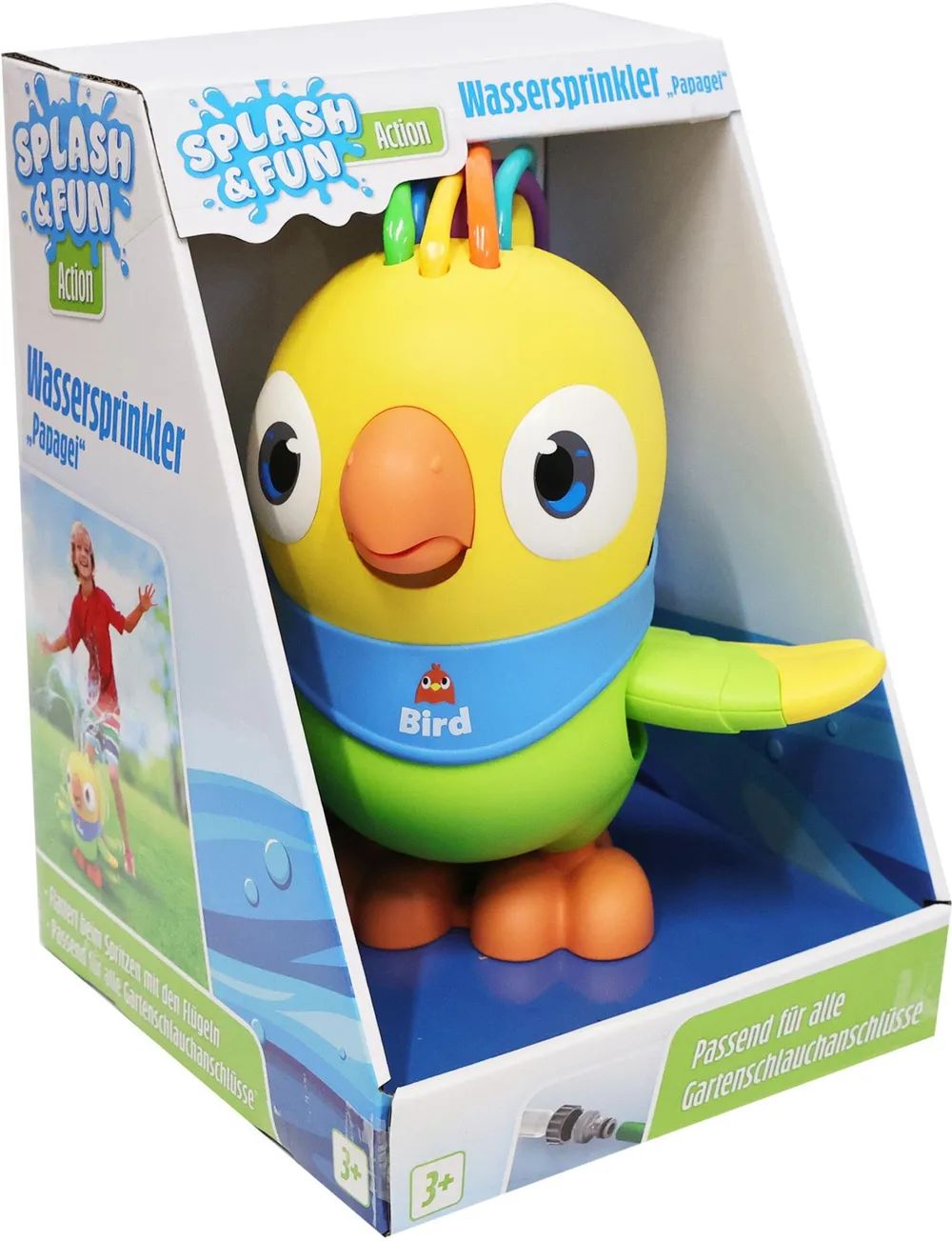 VEDES Großhandel GmbH - Ware SF Wassersprinkler ''Papagei'', Höhe 20 cm