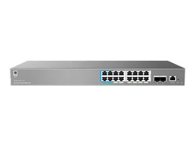 Grandstream GWN7802P PRO– Enterprise Layer 2++ Managed Switch– 16× RJ45 PoE/PoE++